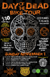 Day of the Dead Bike tour poster