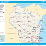 map of wisconsin