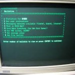 Old computer terminal