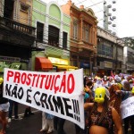Ses worker march in Rio de Janeiro